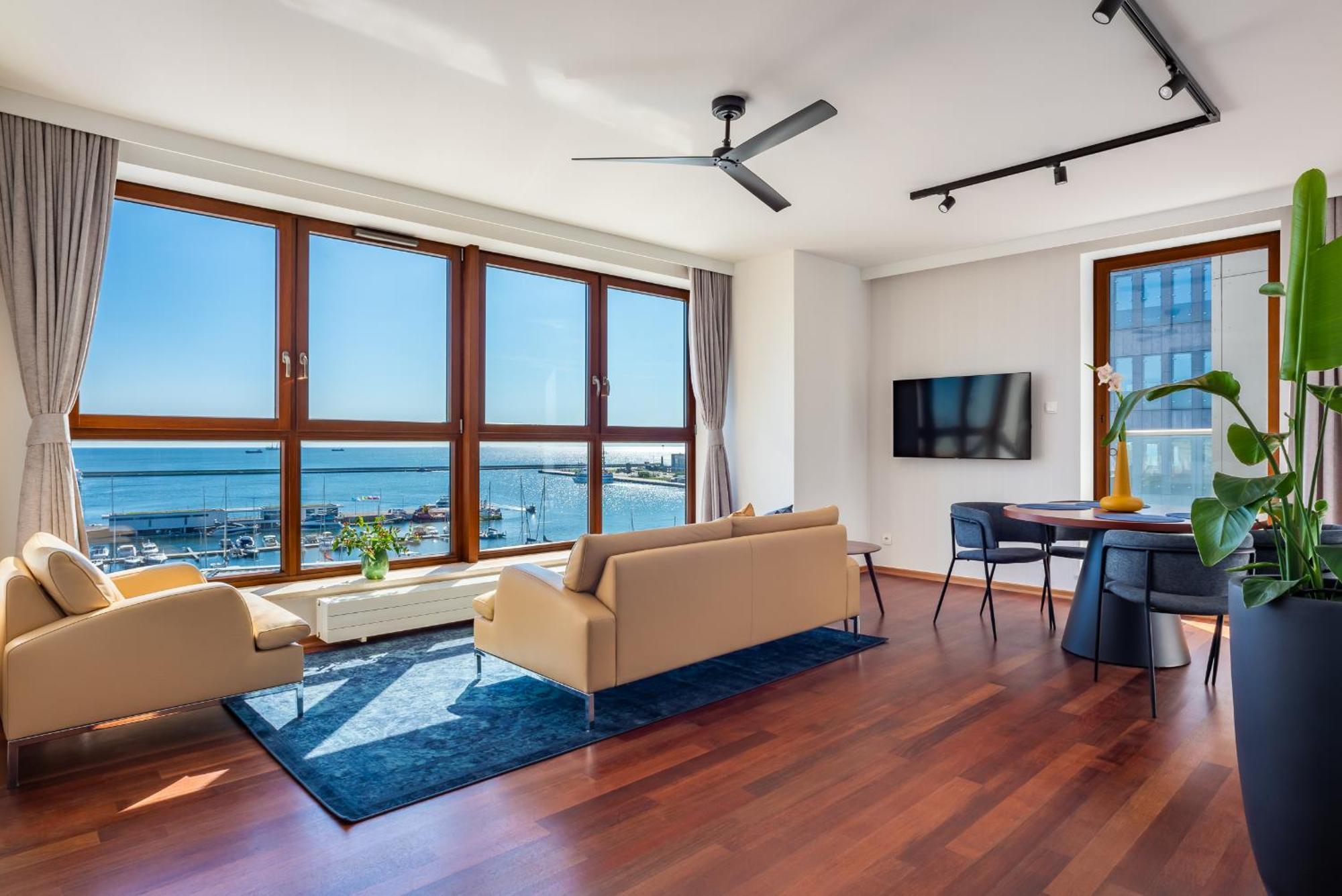 Sea Towers Gdynia Apartament Z Widokiem Na Morze Esterno foto