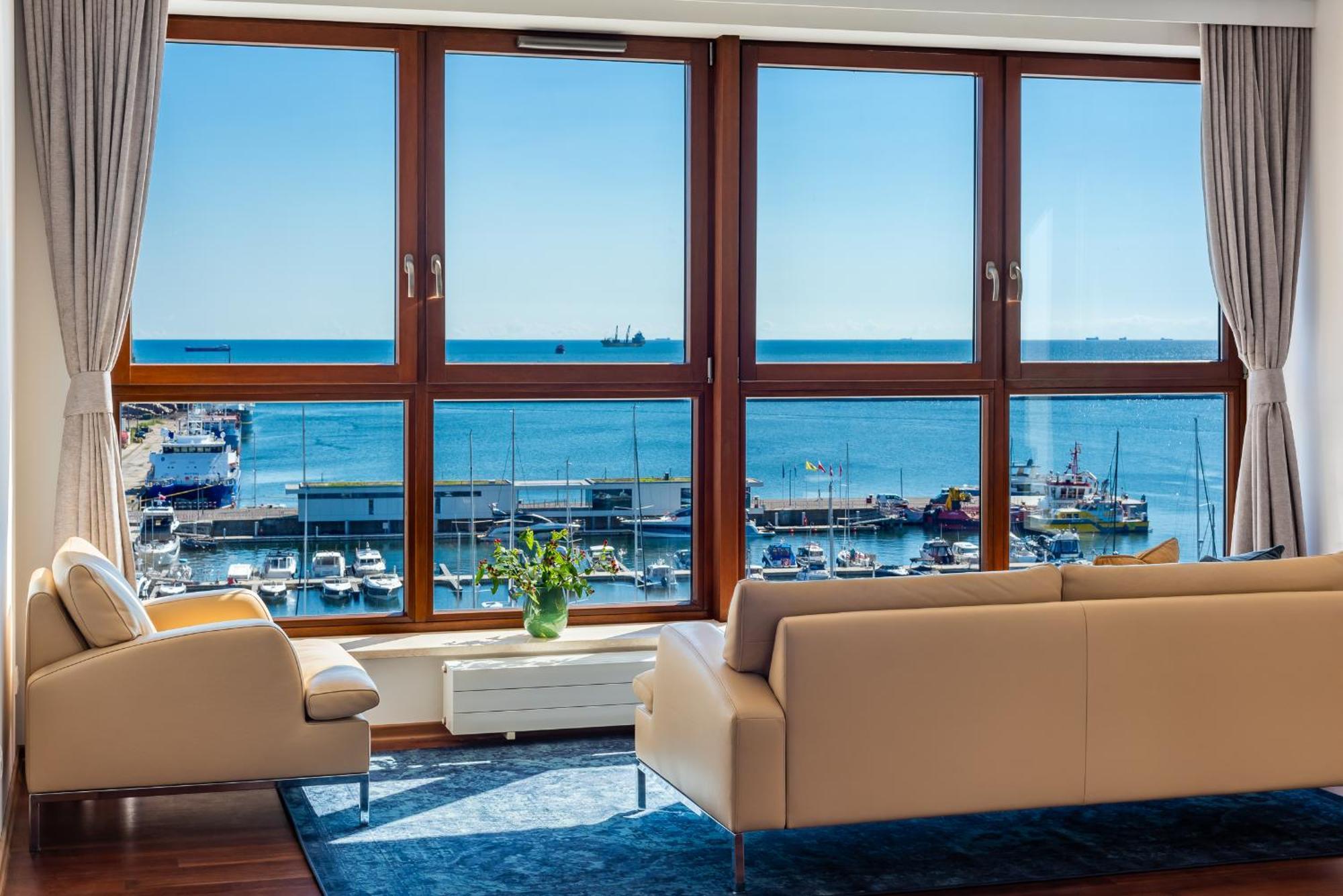 Sea Towers Gdynia Apartament Z Widokiem Na Morze Esterno foto